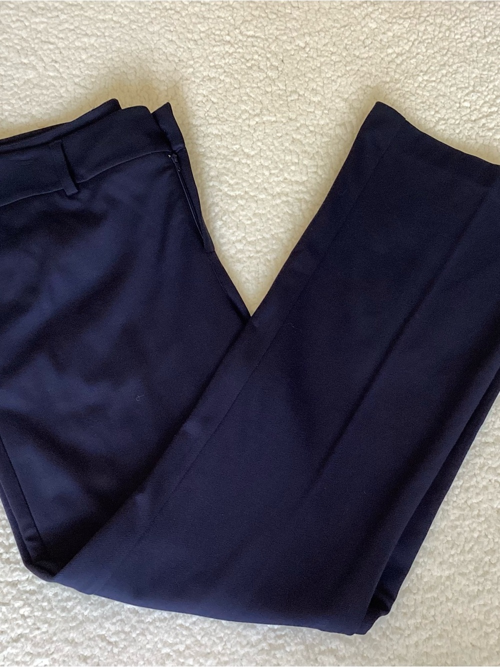 Cabi Navy Bootcut Dress Pants Size 16 Career Office Quiet Luxury
